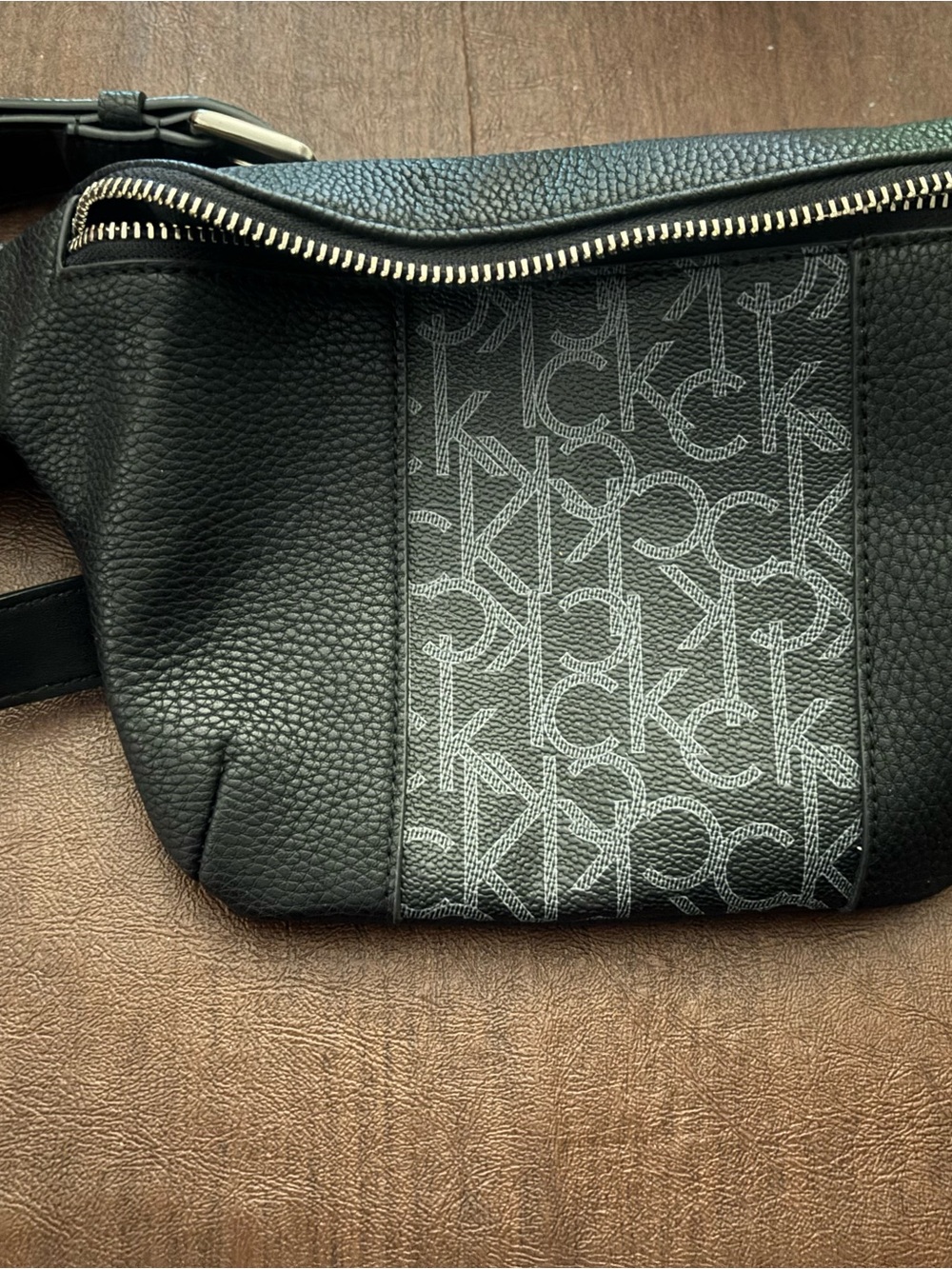 Calvin Klein Black Logo Belt Bag /Hip Bag/Fanny pack